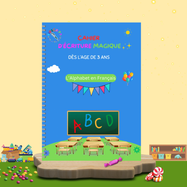 ✨ KidScript – Pack de 4 Cahiers Magiques Réutilisables ✨ – Image 2