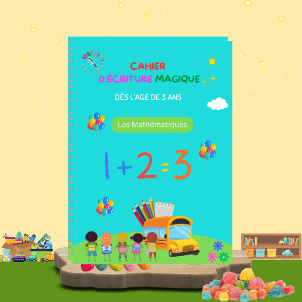 ✨ KidScript – Pack de 4 Cahiers Magiques Réutilisables ✨ – Image 4